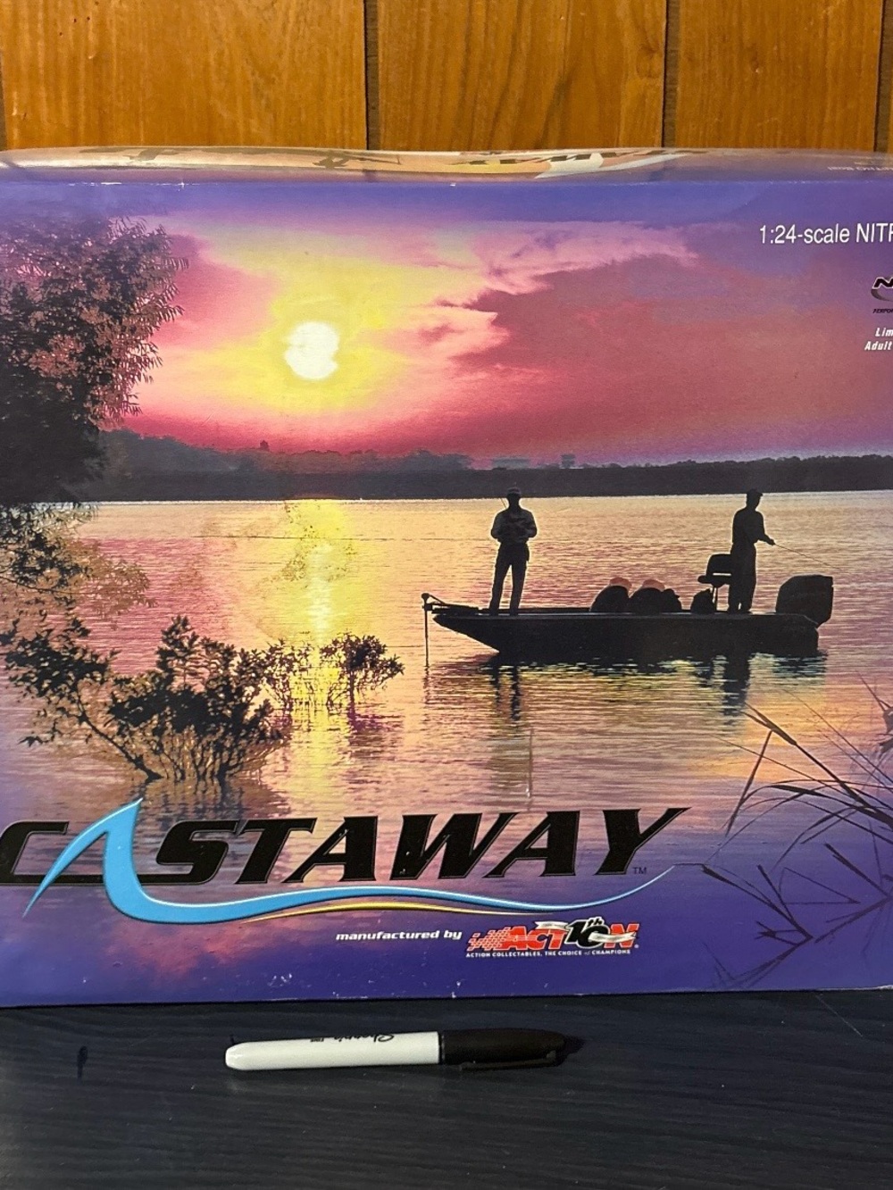 Castaway Kevin Harvick 1:24 Boat and Trailer
